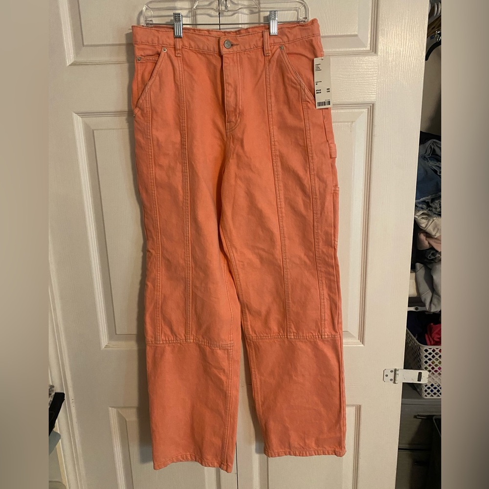 Urban outfitters coral jeans